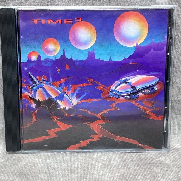 Journey "Time" 3 CD Set With Sci-Fi Themed Artwork Columbia 1992 - Picture 8 of 10